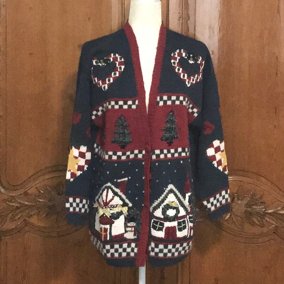 Marisa Christina 1995 Christmas Collection Sweater - Picture 1 of 7